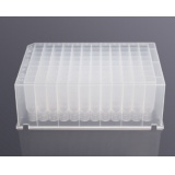 甄选LABSELECT DWS-96-UC-1600-S 1.6ml 96孔方口U底透明深孔板,无菌