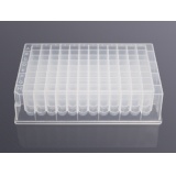甄选 LABSELECT DWS-96-UM-1600-S 1.6ml 96孔方口U底磨砂深孔板,无菌